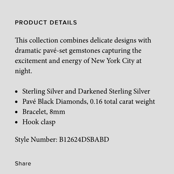 David Yurman Silver Cable Bracelet - Picture 3 of 5